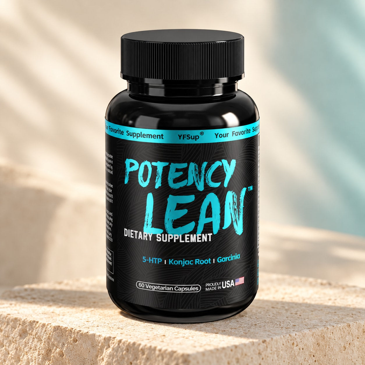 Potency Lean supplement bottle
