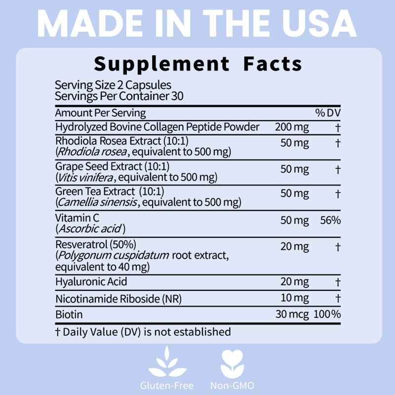 Potency Renew original Supplement Facts