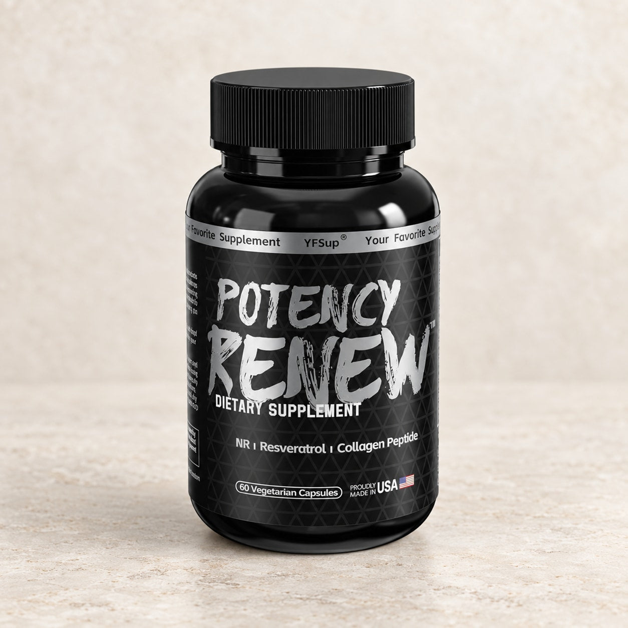 Potency Renew supplement bottle